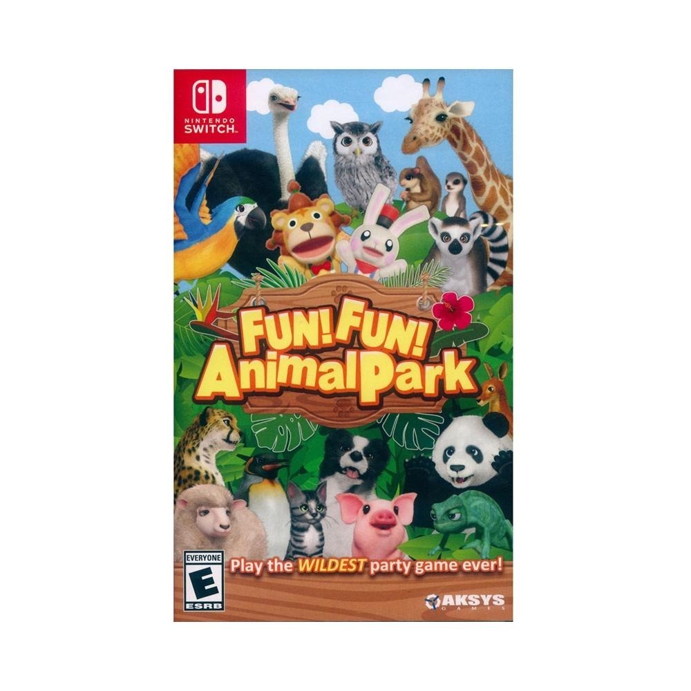 NS SWITCH 高高興興動物園 中英日文美版FUN FUN Animal Park 興奮不已動物島(現貨全新)-細節圖2