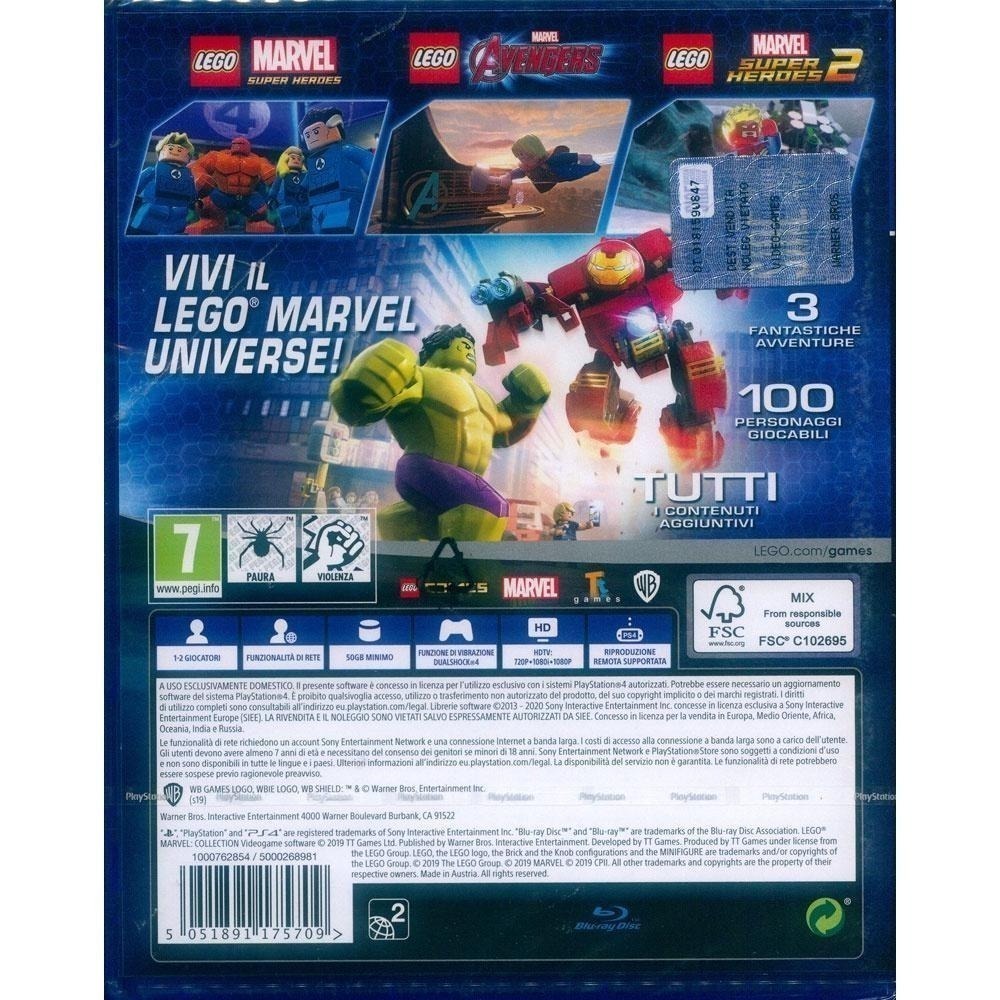 【一起玩】PS4 樂高漫威 合輯典藏完整版 英文版 Lego Marvel Collection(現貨全新)-細節圖5