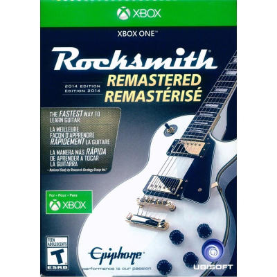 【一起玩】XBOX ONE 搖滾史密斯 2014 重製版 英文美版 Rocksmith(附音源線)