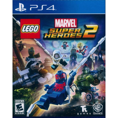 PS4 樂高漫威超級英雄 2 英文美版 額外附贈道具密碼表 MARVEL SUPER HEROES 2(現貨全新)