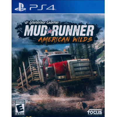【一起玩】PS4 旋轉輪胎 泥濘奔馳 美洲荒野版 英文美版 Spintires:Mudrunner American
