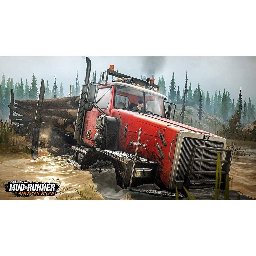 【一起玩】PS4 旋轉輪胎 泥濘奔馳 美洲荒野版 英文美版 Spintires:Mudrunner American-細節圖3