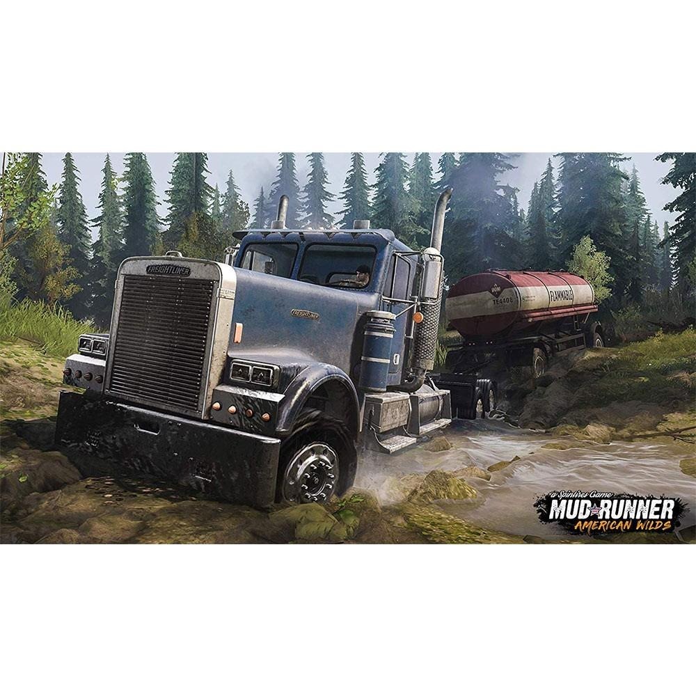 【一起玩】PS4 旋轉輪胎 泥濘奔馳 美洲荒野版 英文美版 Spintires:Mudrunner American-細節圖4