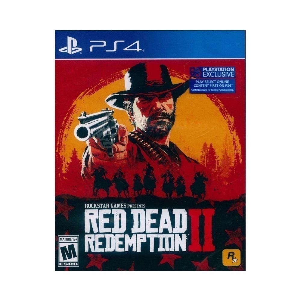 PS4 碧血狂殺 2 中英文美版 (拉丁)  Red Dead Redemption 2【一起玩】(現貨全新)-細節圖2