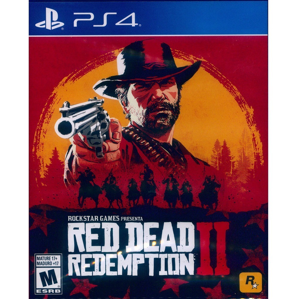 PS4 碧血狂殺 2 中英文美版 (拉丁)  Red Dead Redemption 2【一起玩】(現貨全新)-規格圖2