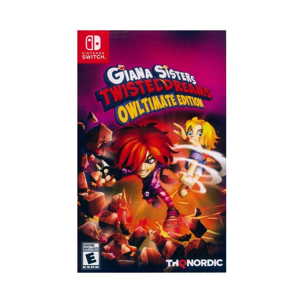 【一起玩】NS SWITCH 潔安娜姐妹 扭曲夢境 最終版 中英日文美版 Giana Sisters(現貨全新)-細節圖2