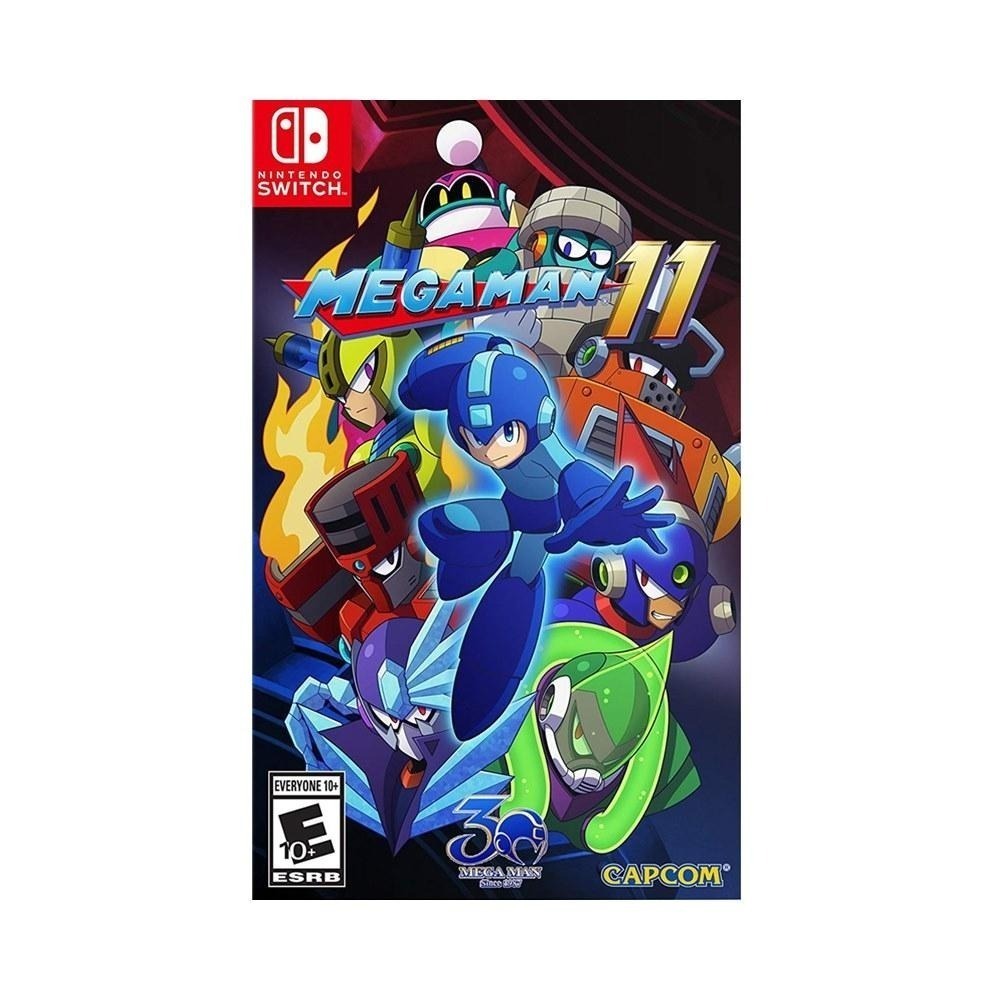 【一起玩】NS SWITCH 洛克人 11 命運的齒輪 中英日文美版 Mega Man 11(現貨全新)-細節圖2