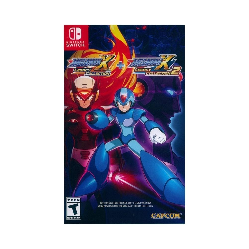 【一起玩】NS Switch 洛克人 X 週年紀念合集 1+2 中英日文美版 Megaman X-細節圖2