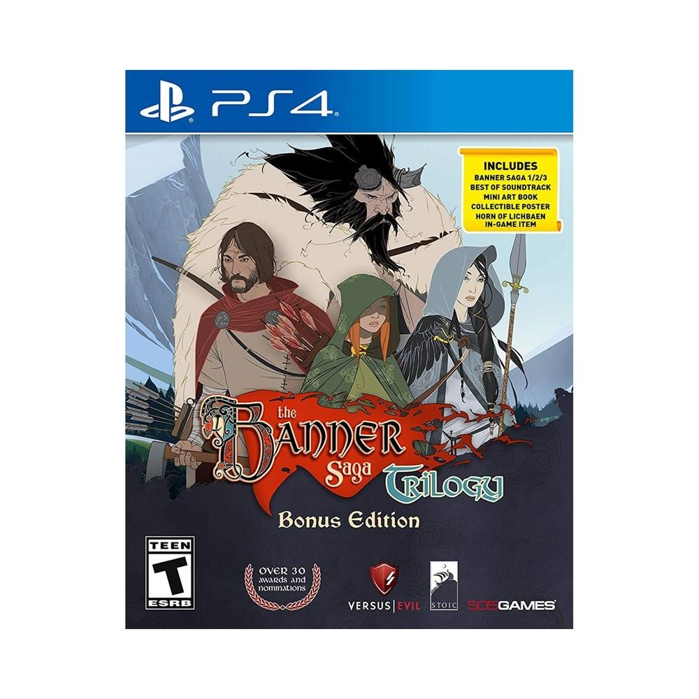 【一起玩】PS4 旗幟的傳說 三部曲 英文美版 The Banner Saga Trilogy(現貨全新)-細節圖2