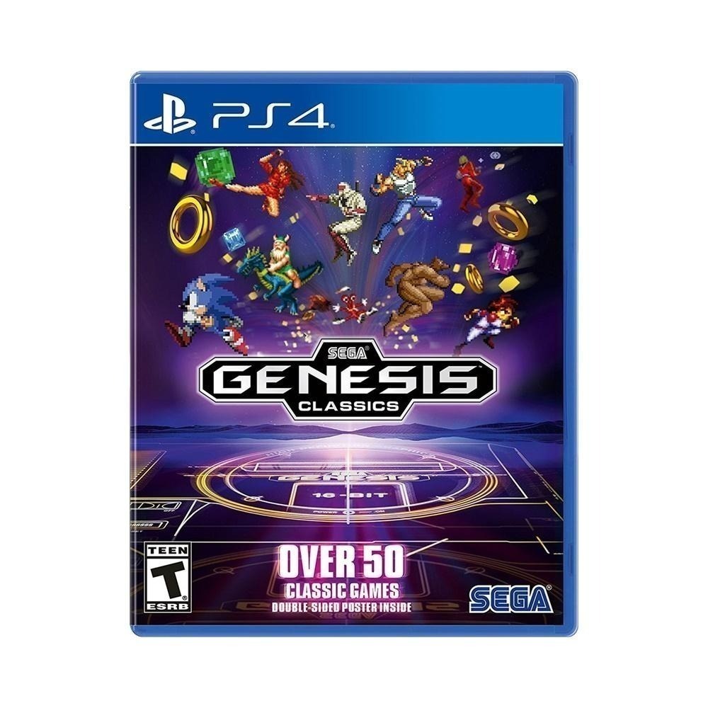 【一起玩】PS4 SEGA Genesis Classics 經典合輯 英文版 Sega Mega Drive-細節圖2