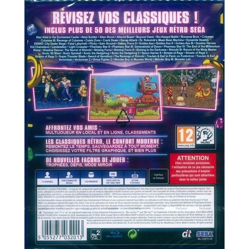 【一起玩】PS4 SEGA Genesis Classics 經典合輯 英文版 Sega Mega Drive-細節圖4