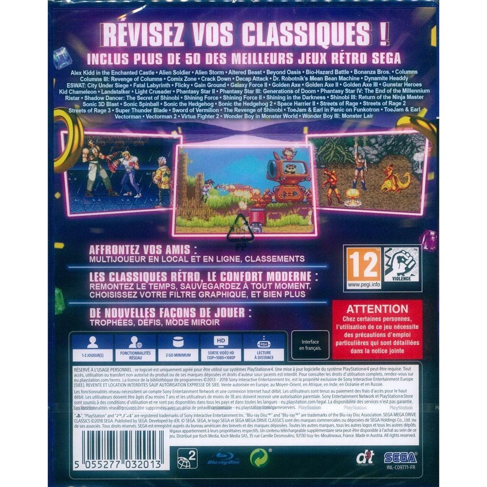 一起玩】PS4 SEGA Genesis Classics 經典合輯英文版Sega Mega Drive