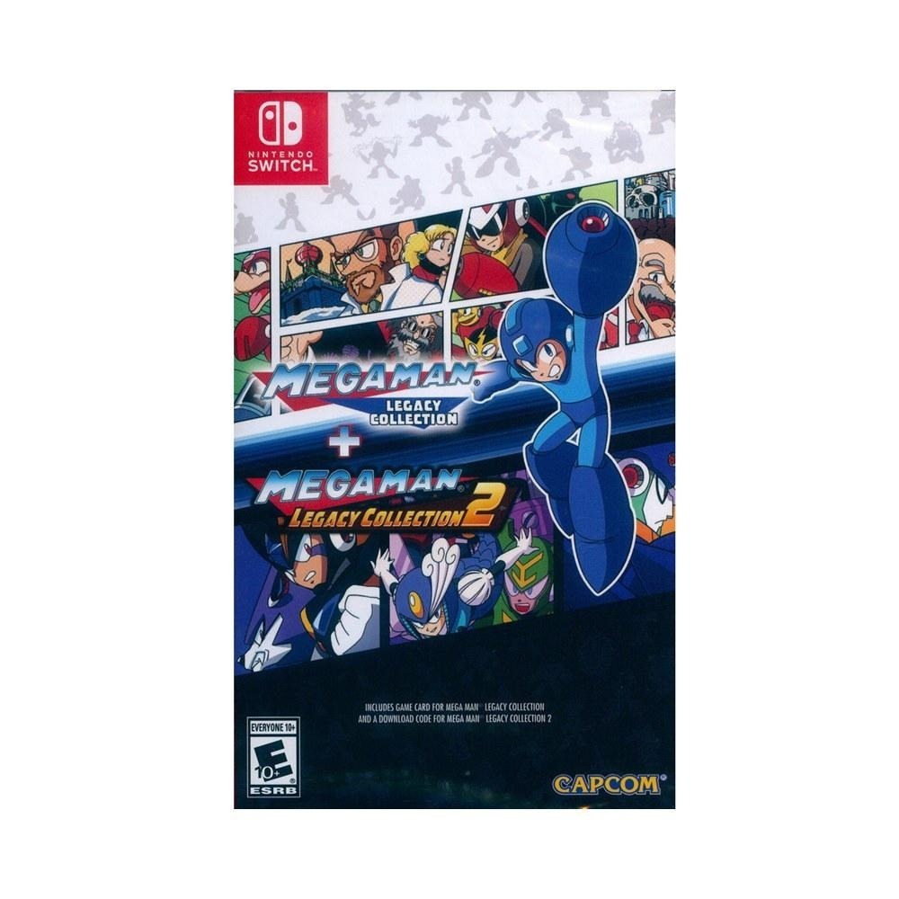【一起玩】NS SWITCH 洛克人 傳奇合輯 1+2 英日文美版 Mega Man Legacy(現貨全新)-細節圖2