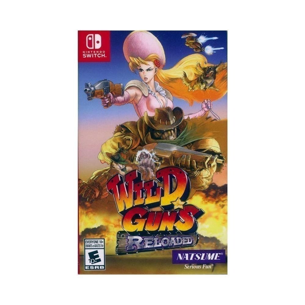 【一起玩】NS Switch 狂野神槍：重裝上陣 英文美版 Wild Guns Reloaded(現貨全新)-細節圖2
