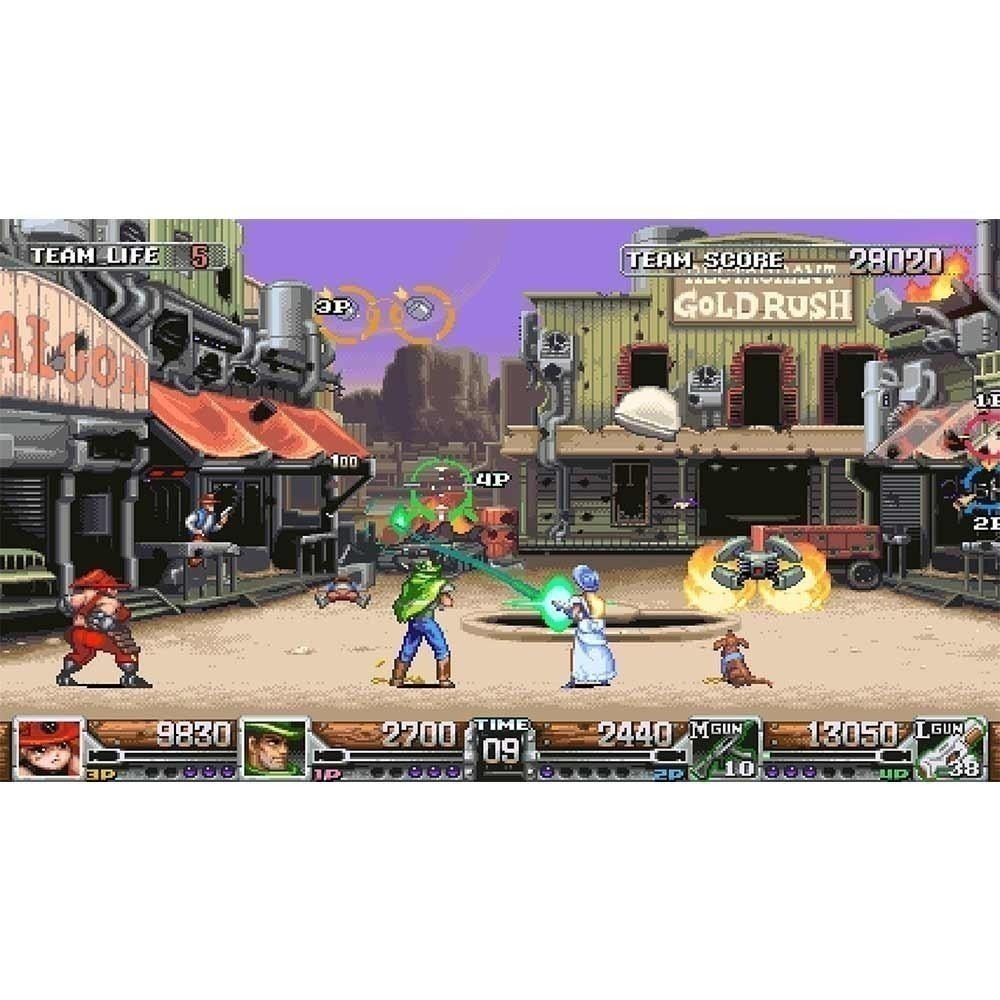 【一起玩】NS Switch 狂野神槍：重裝上陣 英文美版 Wild Guns Reloaded(現貨全新)-細節圖4