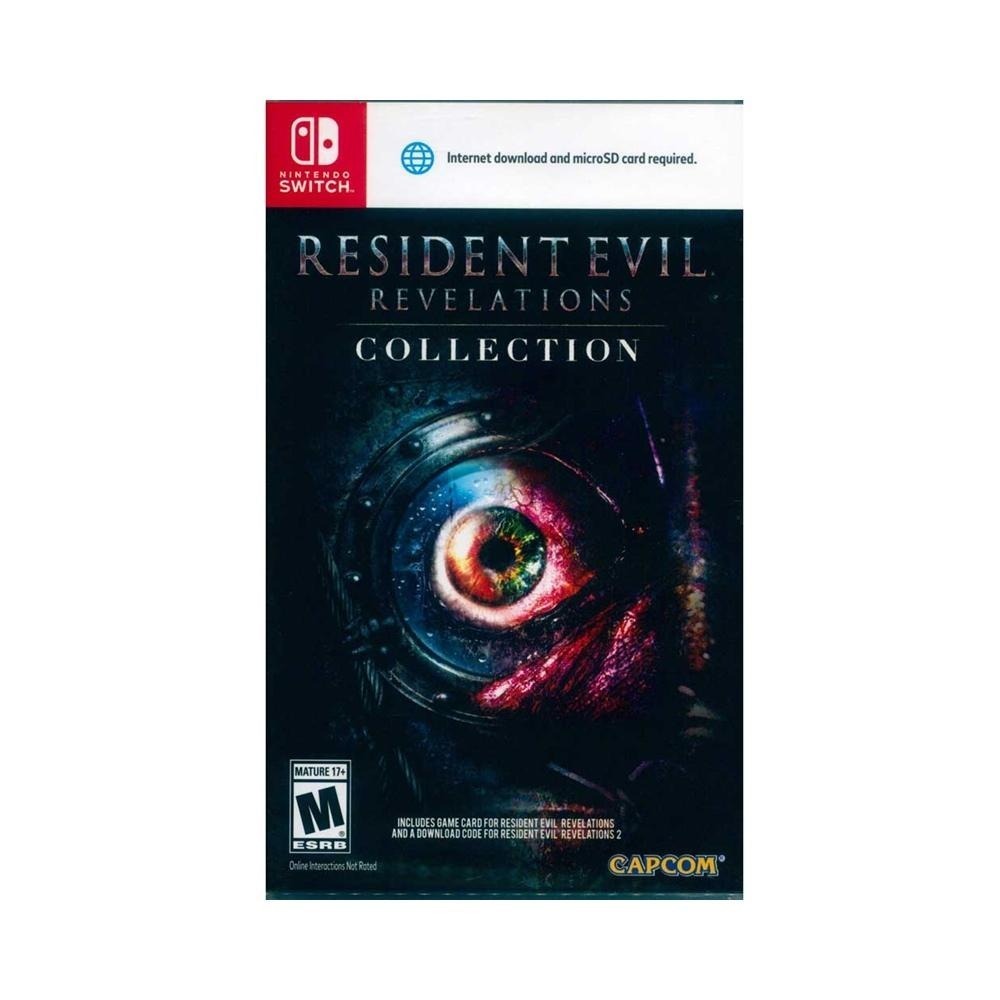 NS SWITCH 惡靈古堡 啟示 1+2合輯中英日文美版Resident Evil【一起玩】(現貨全新)-細節圖2