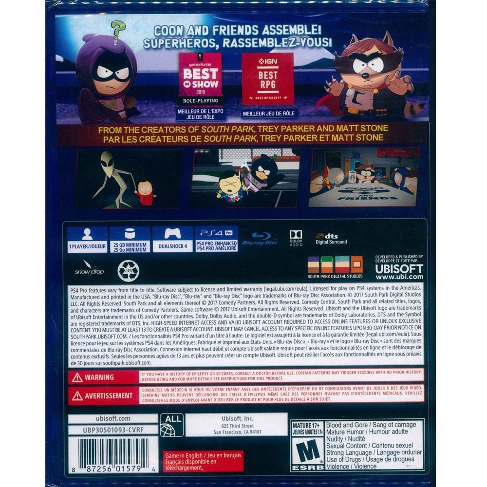 (一起玩)PS4 南方四賤客：浣熊俠聯盟 英文美版 South Park：The Fractured-細節圖3