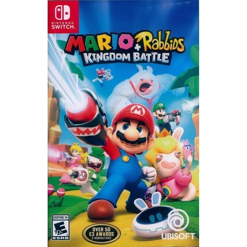 【一起玩】NS SWITCH 瑪利歐 ＋ 瘋狂兔子 王國之戰 中文版 Mario + Rabbids(現貨全新)-細節圖3