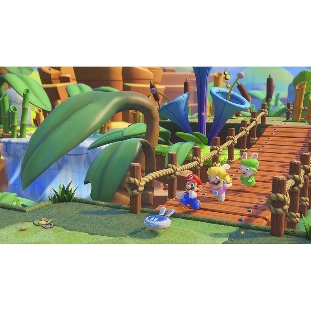 【一起玩】NS SWITCH 瑪利歐 ＋ 瘋狂兔子 王國之戰 中文版 Mario + Rabbids(現貨全新)-細節圖5