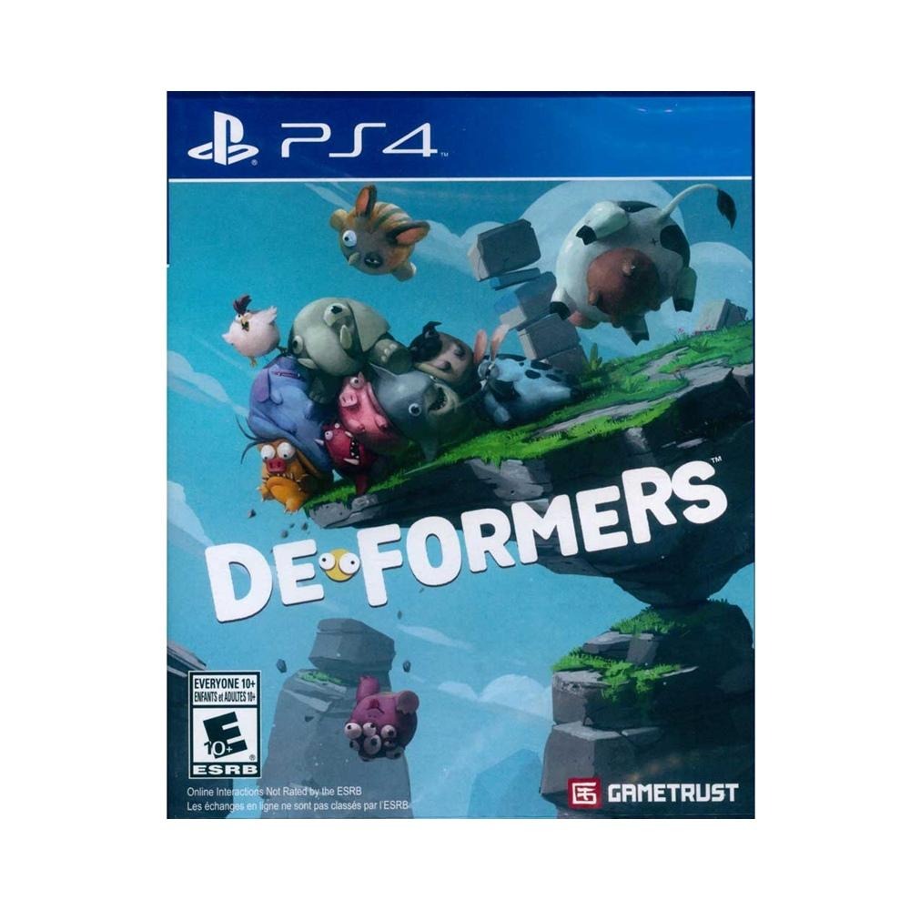 (全新己拆封面紙損傷)PS4 變形球大戰 英文美版 Deformers【一起玩】-細節圖2