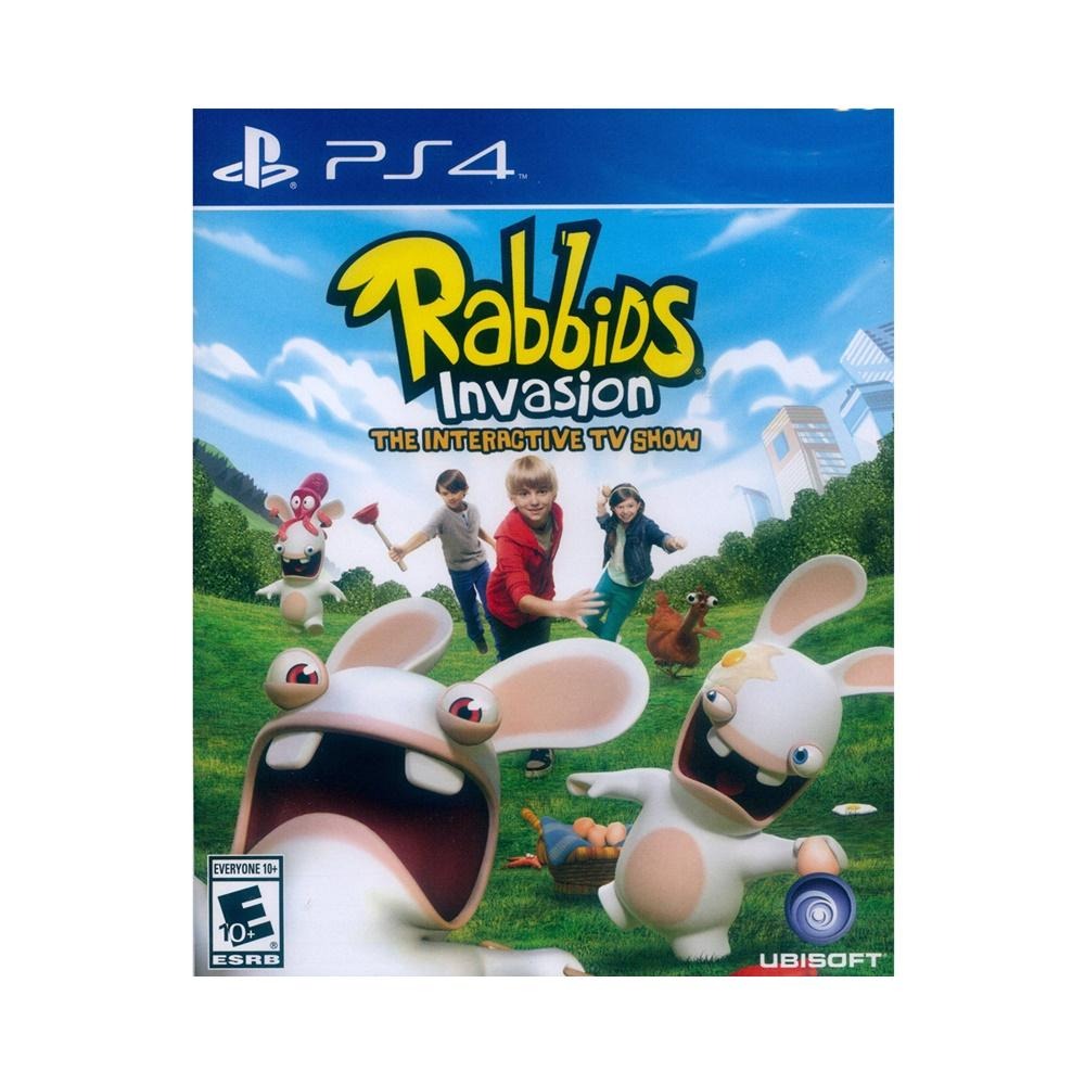 【一起玩】PS4 瘋狂兔子全面侵略 TV 互動遊戲 英文美版 Rabbids Invasion(現貨全新)-細節圖2