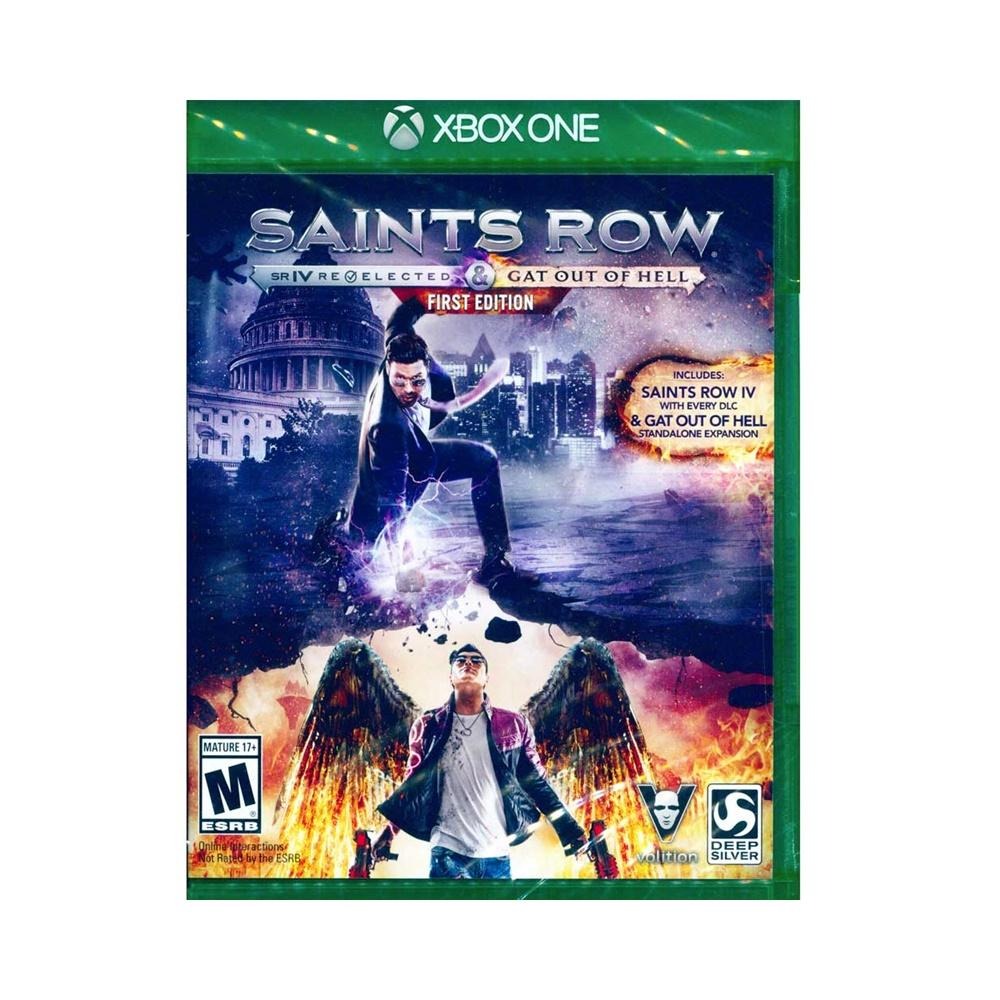 【一起玩】XBOX ONE 黑街聖徒 4 再次當選+逃出地獄 第一版 英文美版 Saints Row IV(現貨全新)-細節圖2