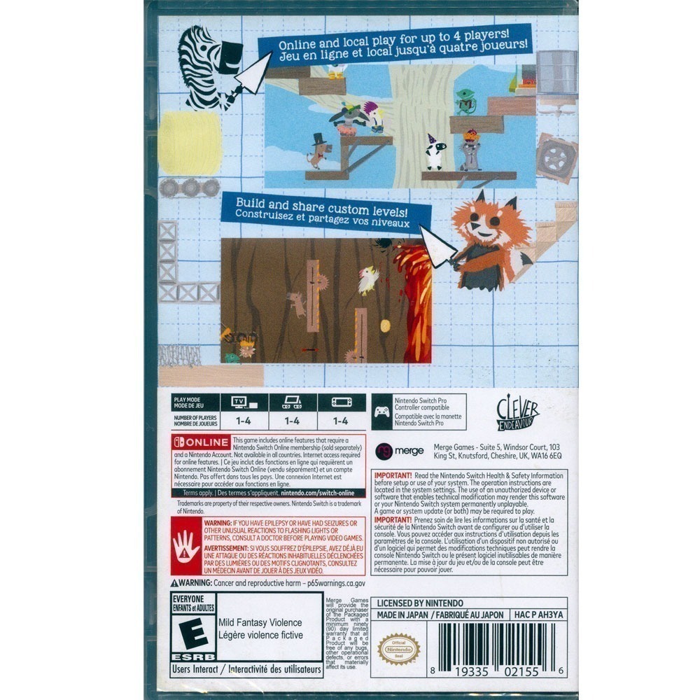 【一起玩】NS Switch 超級雞馬 鄰居版 中文版 Ultimate Chicken 雞馬 鄰居版 同樂-細節圖3