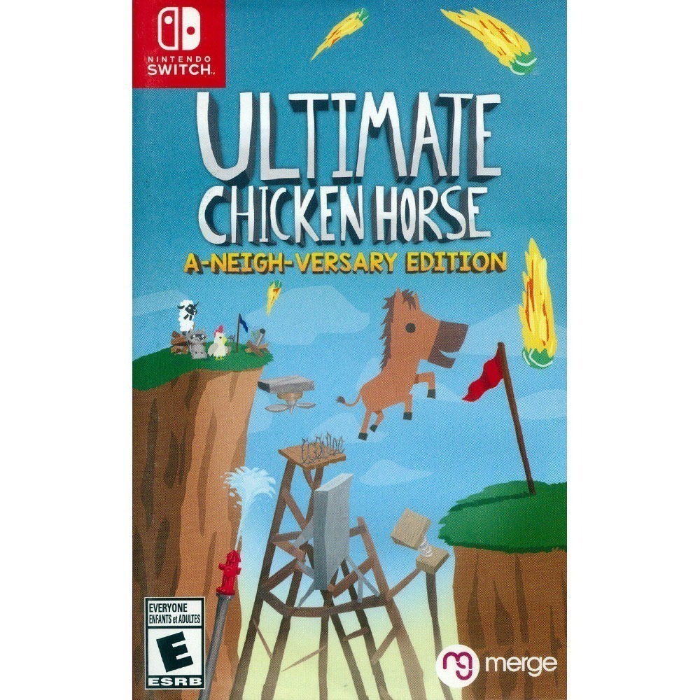 【一起玩】NS Switch 超級雞馬 鄰居版 中文版 Ultimate Chicken 雞馬 鄰居版 同樂-規格圖8