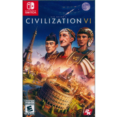 【一起玩】NS Switch 文明帝國 6 中英日文美版 Sid Meier’s Civilization VI