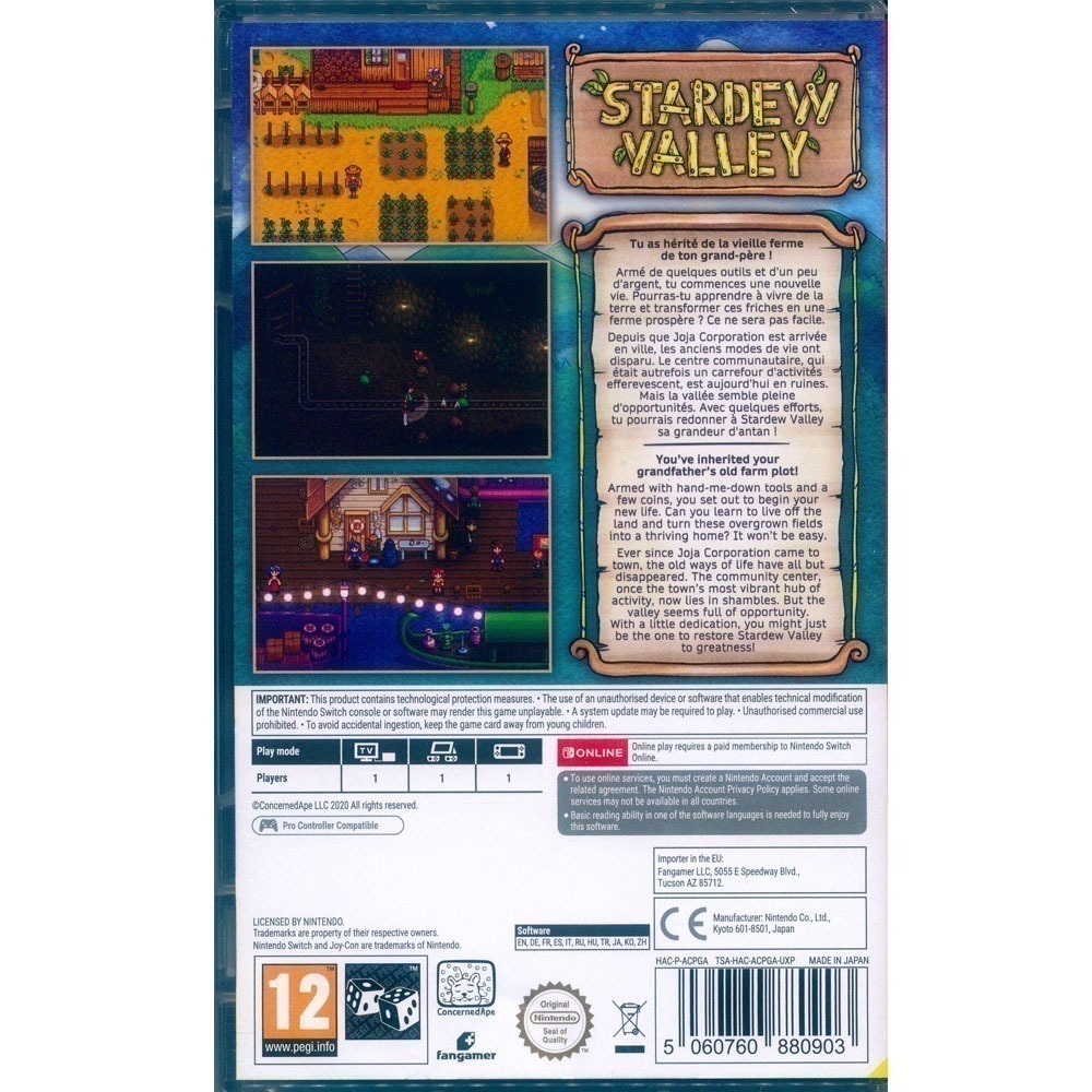 【一起玩】NS SWITCH 星露谷物語 中文版 內附特典 Stardew Valley-細節圖3