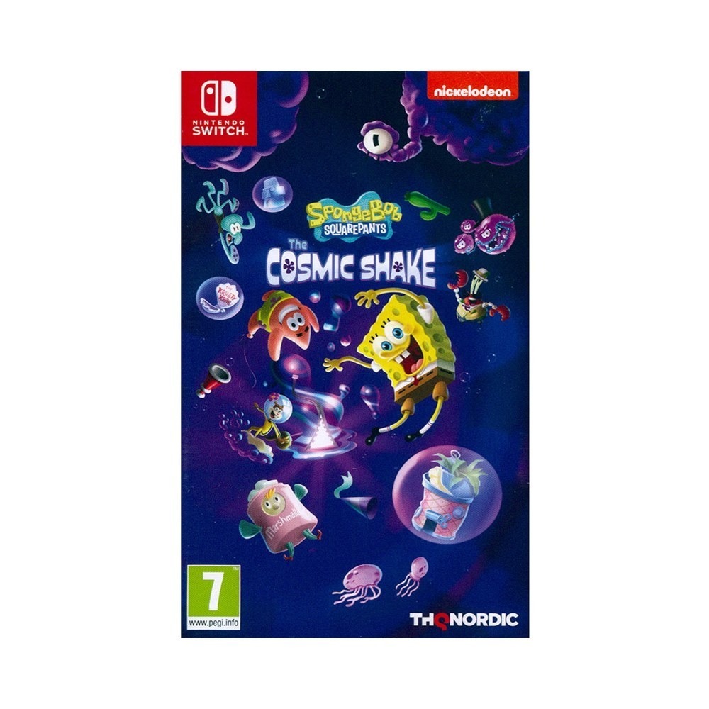 【一起玩】NS SWITCH 海綿寶寶：宇宙大震撼 中英日文歐版 SpongeBob SquarePants 宇宙搖擺-細節圖2