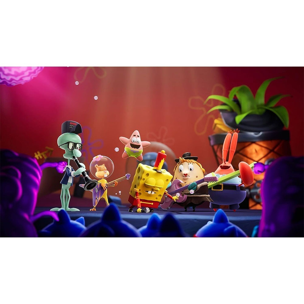 【一起玩】NS SWITCH 海綿寶寶：宇宙大震撼 中英日文歐版 SpongeBob SquarePants 宇宙搖擺-細節圖4
