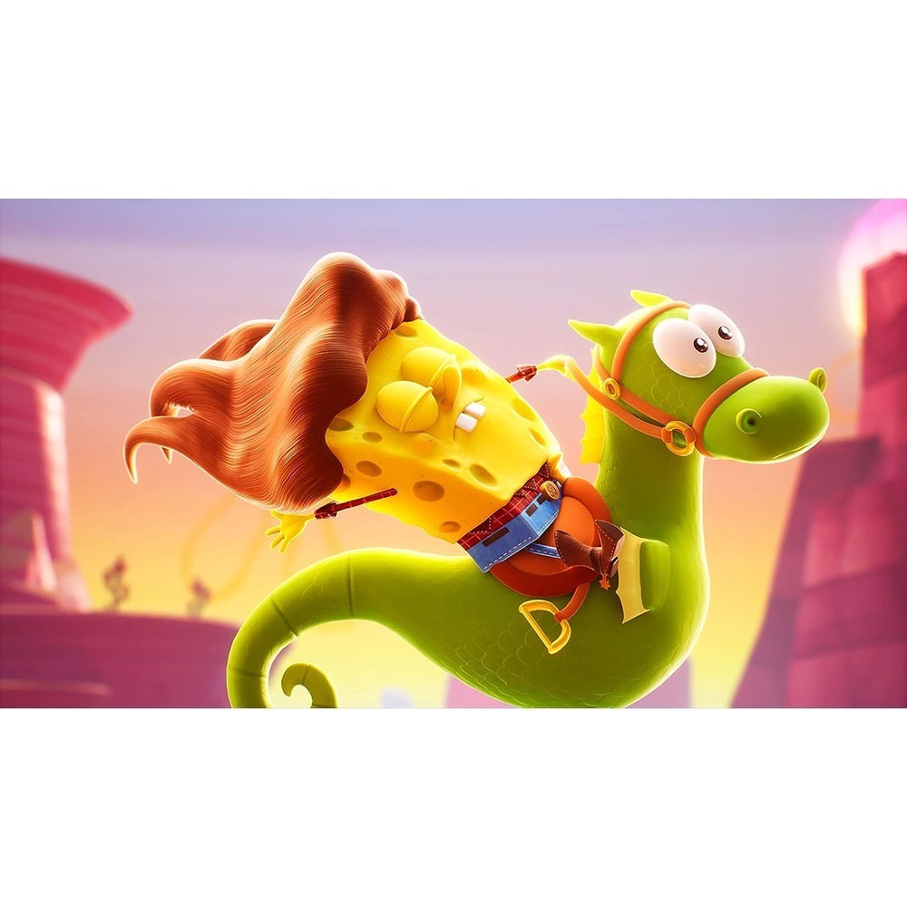 【一起玩】NS SWITCH 海綿寶寶：宇宙大震撼 中英日文歐版 SpongeBob SquarePants 宇宙搖擺-細節圖5
