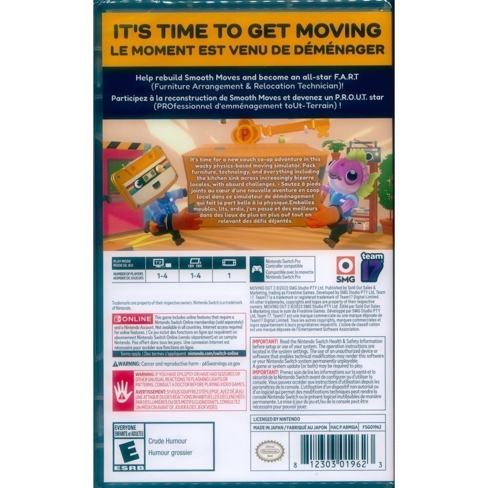 【一起玩】NS SWITCH 胡鬧搬家 2 中文版 Moving Out 2 友情破壞 分手遊戲 派對遊戲 全家同樂-細節圖5