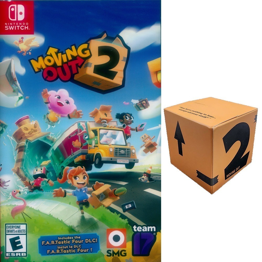 【一起玩】NS SWITCH 胡鬧搬家 2 中文版 Moving Out 2 友情破壞 分手遊戲 派對遊戲 全家同樂-規格圖11