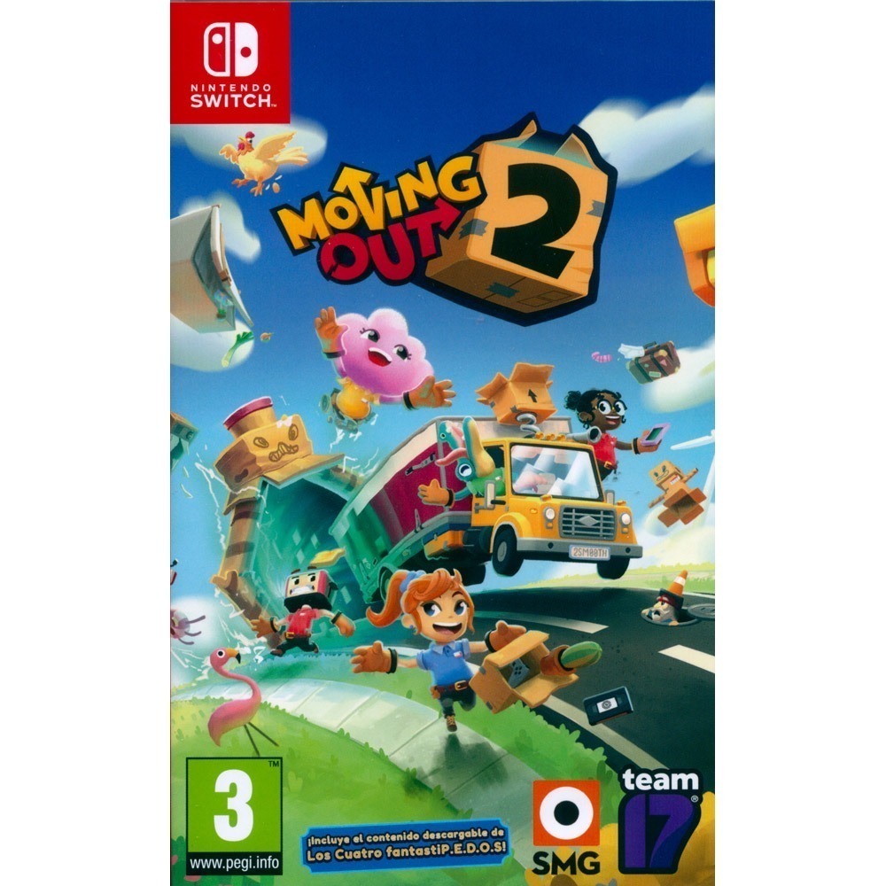 【一起玩】NS SWITCH 胡鬧搬家 2 中文版 Moving Out 2 友情破壞 分手遊戲 派對遊戲 全家同樂-規格圖11