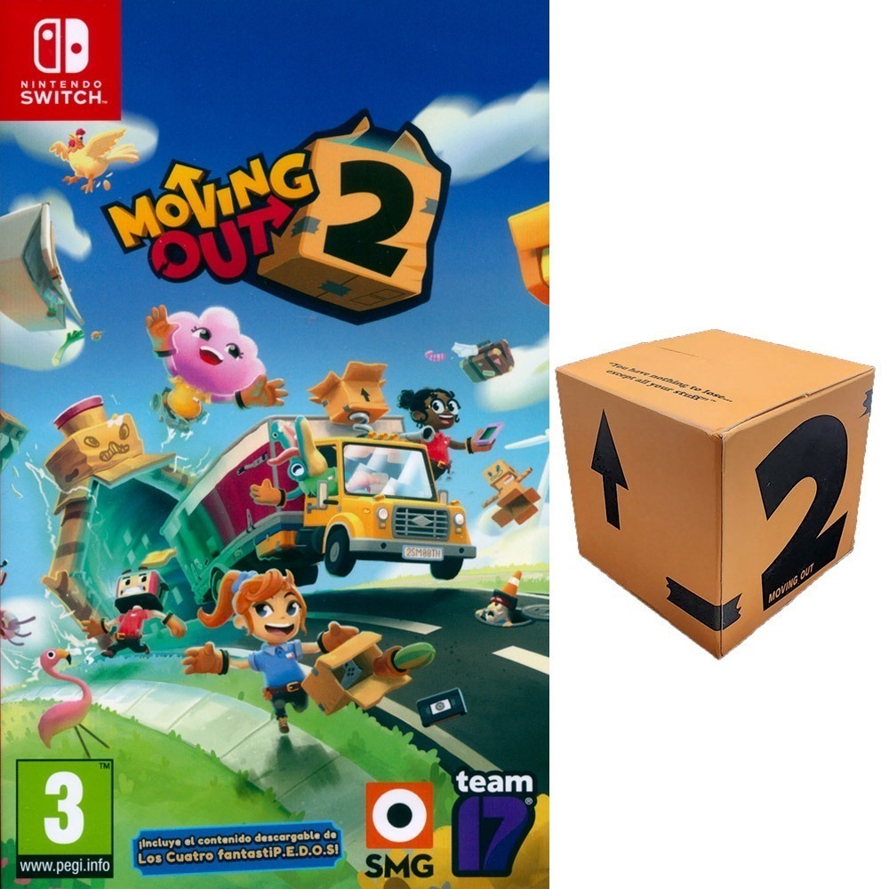 【一起玩】NS SWITCH 胡鬧搬家 2 中文版 Moving Out 2 友情破壞 分手遊戲 派對遊戲 全家同樂-規格圖11