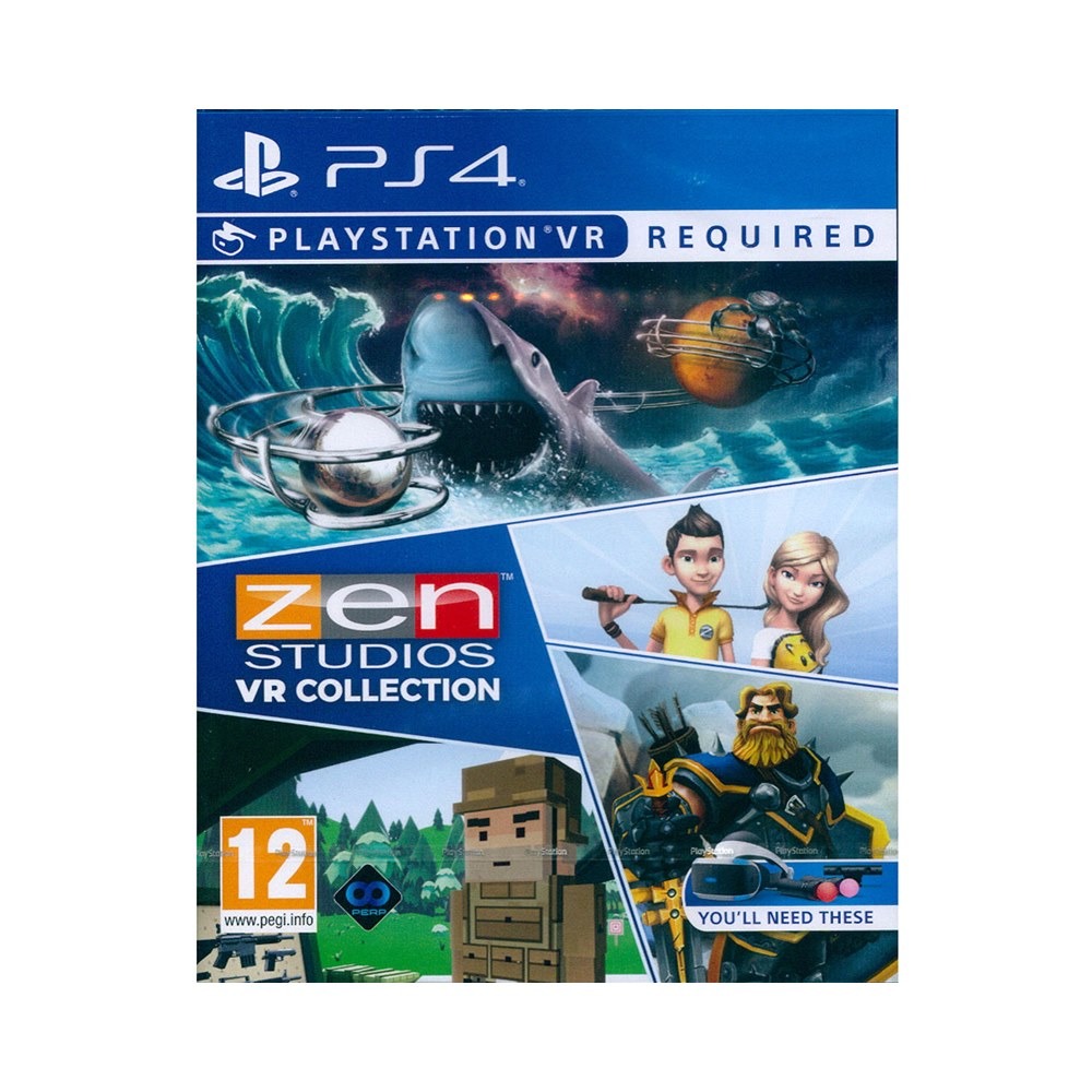 【一起玩】PS4 VR Zen Studios VR遊戲四合一合輯 英文歐版 Zen Studios VR Colle-細節圖2
