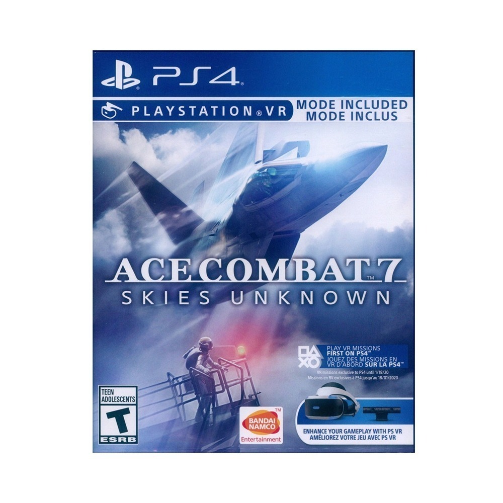 (現貨全新) PS4 空戰奇兵 7：未知天際 英文美版 Ace Combat 7 支援VR-細節圖2