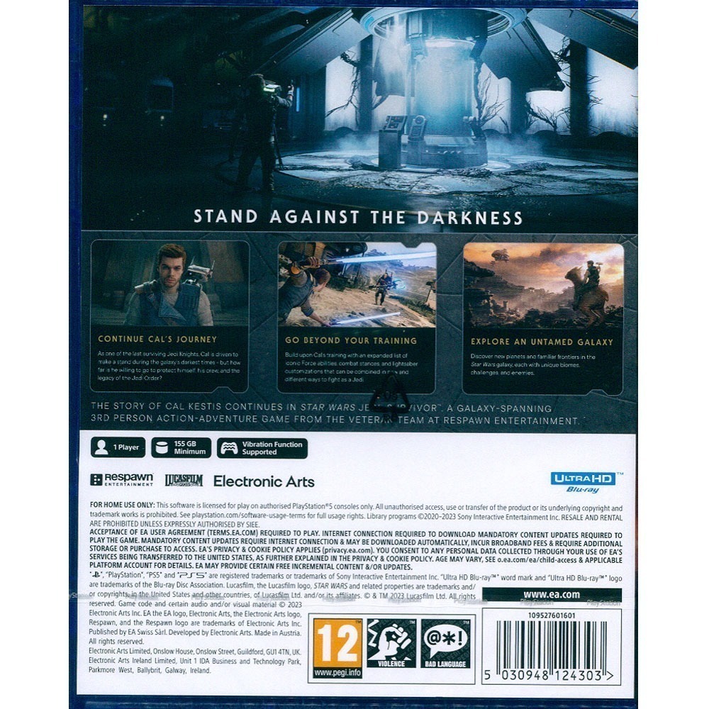 【一起玩】PS5 星際大戰 絕地：倖存者 中英日文歐版 STAR WARS Jedi: Survivor-細節圖3