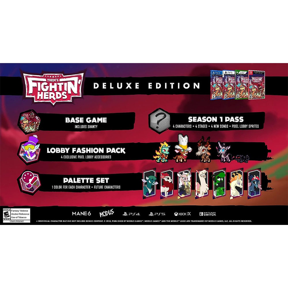 【一起玩】PS5 牠們的格鬥牧群 豪華版 中英日文美版 Thems Fightin Herd: Deluxe-細節圖4