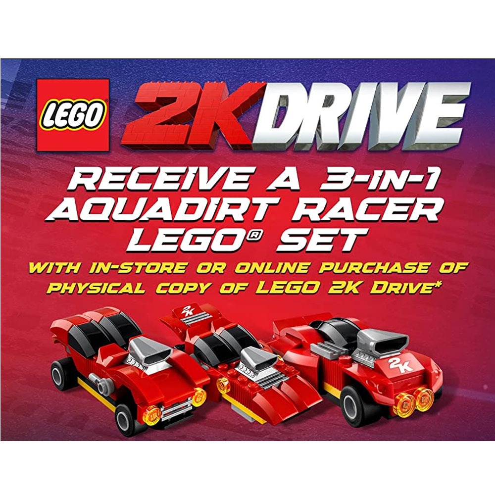 【一起玩】PS4 樂高2K 飆風賽車 中英文美版 LEGO 2K DRIVE 附雙特典-細節圖4