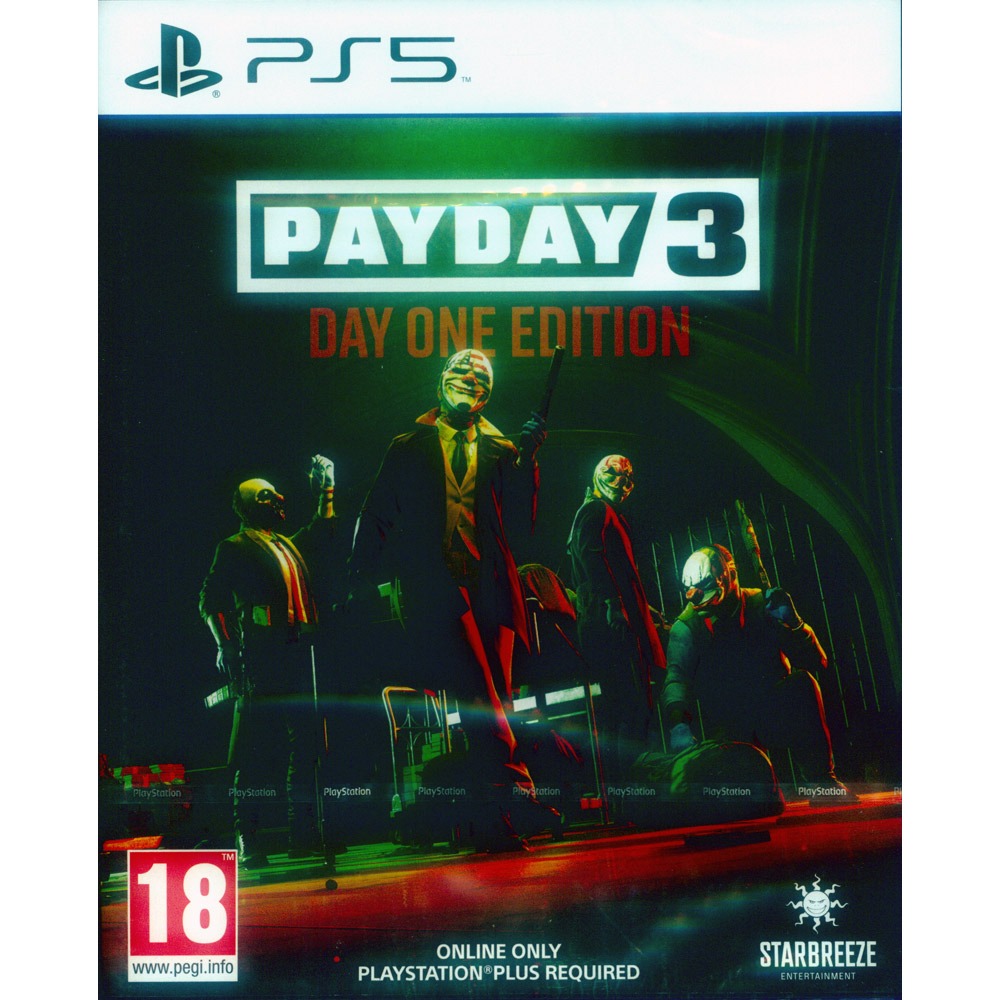 【一起玩】PS5 劫薪日 3 首日版 中文版 PAYDAY 3 DAY ONE EDITION-規格圖1