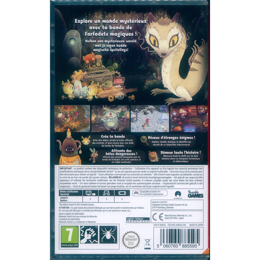 【一起玩】NS SWITCH 狂野之心 中英日文歐版 The Wild at Heart (天天出貨)-細節圖3