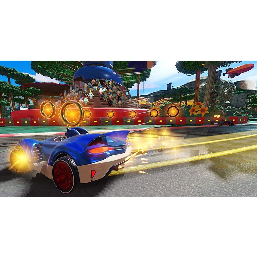 【一起玩】NS Switch 音速小子狂熱 中英日文美版 SONIC MANI + 音速小子搭檔組隊大賽車 英日文美版-細節圖6