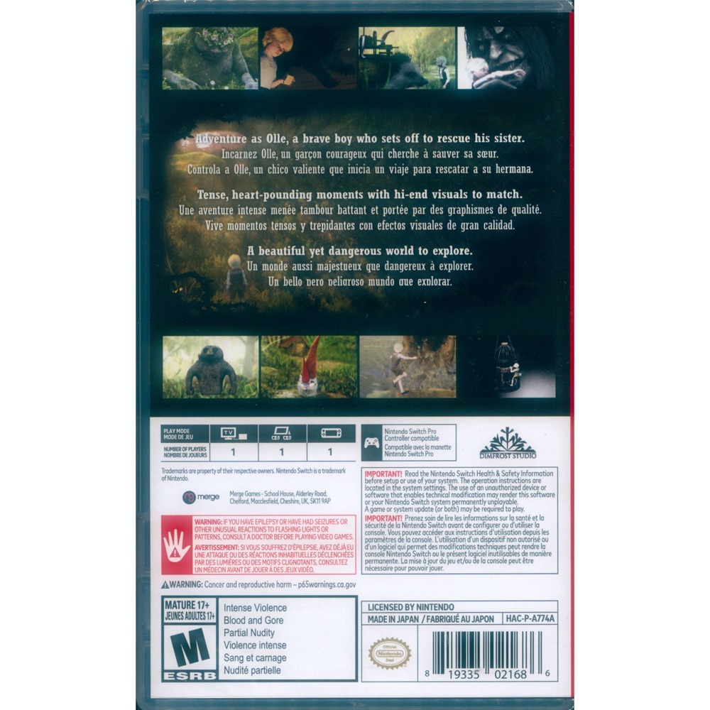 【一起玩】NS SWITCH 荊棘：群山之王 中英日文美版 Bramble: The Mountain King-細節圖3