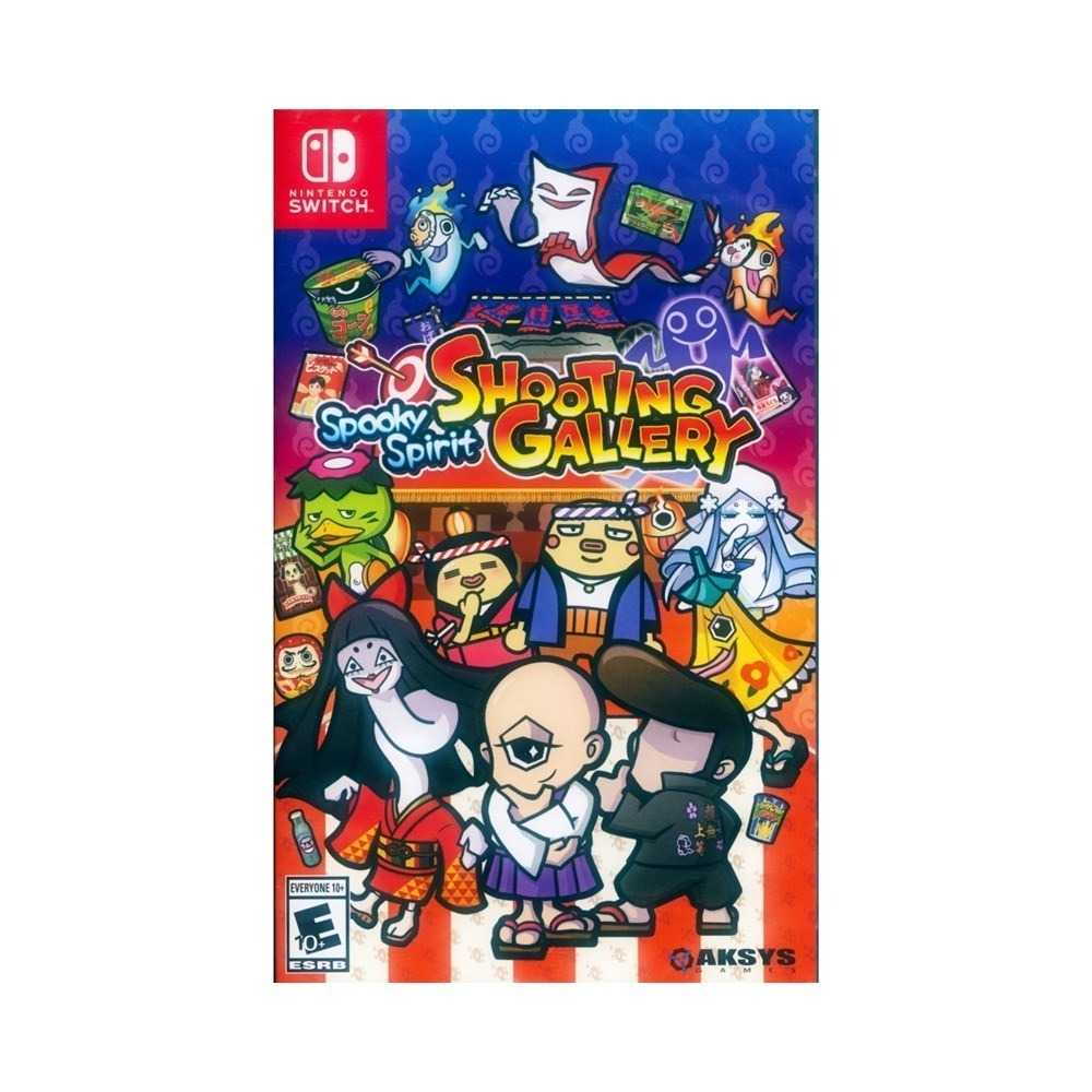 【一起玩】NS SWITCH 難道是？妖怪射擊屋 英文美版 Spooky Spirit Shooting Gallery-細節圖2