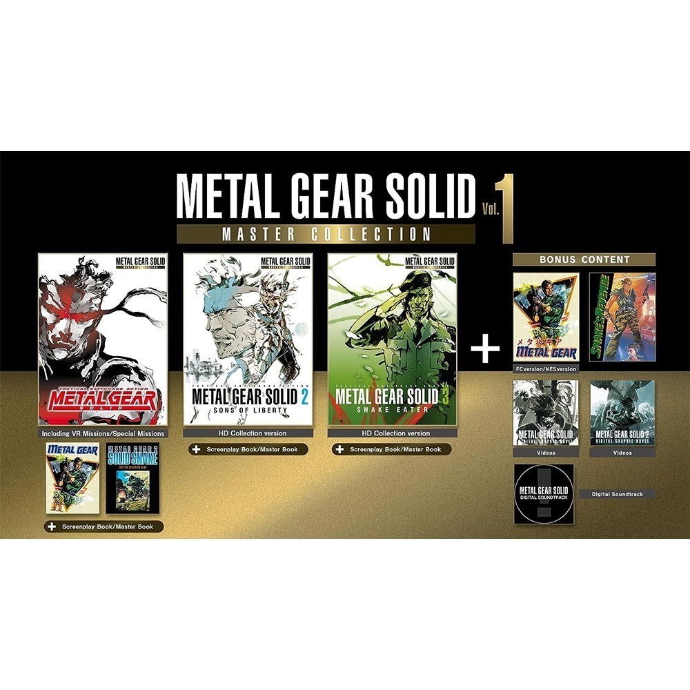 【一起玩】PS5 潛龍諜影 Master Collection Vol.1 英日文版 METAL GEAR 合輯1-細節圖5