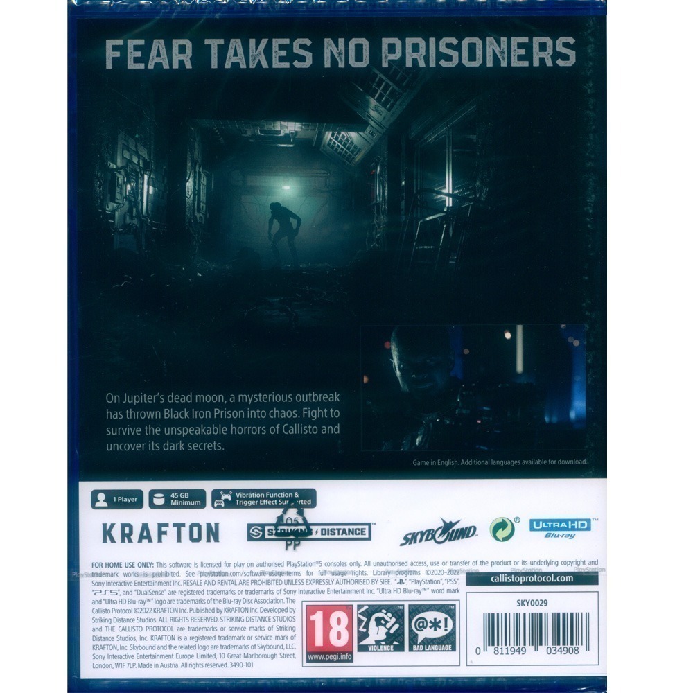 【一起玩】PS5 卡利斯托協議 中文版 The Callisto Protocol 木衛四協議-細節圖5