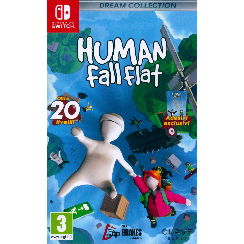 NS SWITCH 人類:一敗塗地夢想集 中文版 Human Fall Flat 人類 : 跌落夢境夢想集-規格圖7